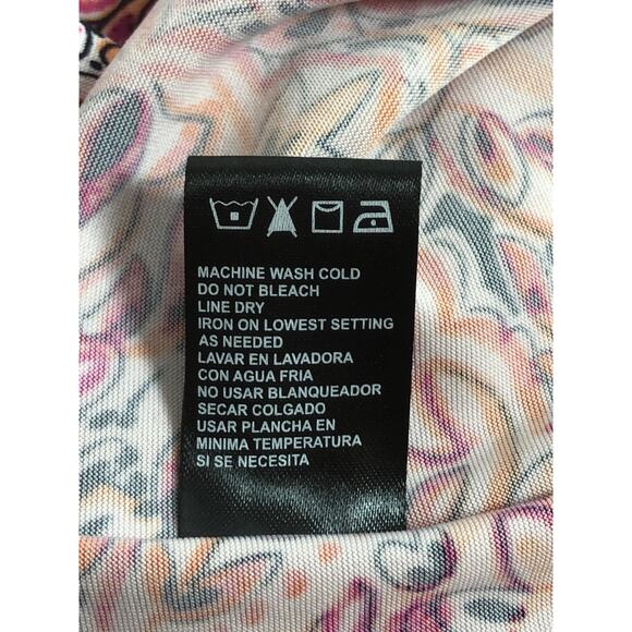 Perceptions New York Dress Size Women's M Multicolor Sleeveless Fit Flare - Picture 7 of 8